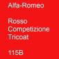 Preview: Alfa-Romeo, Rosso Competizione Tricoat, 115B.